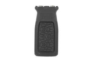Daniel Defense KeyMod vertical foregrip is lightweight and durable glass filled polymer with a black finish